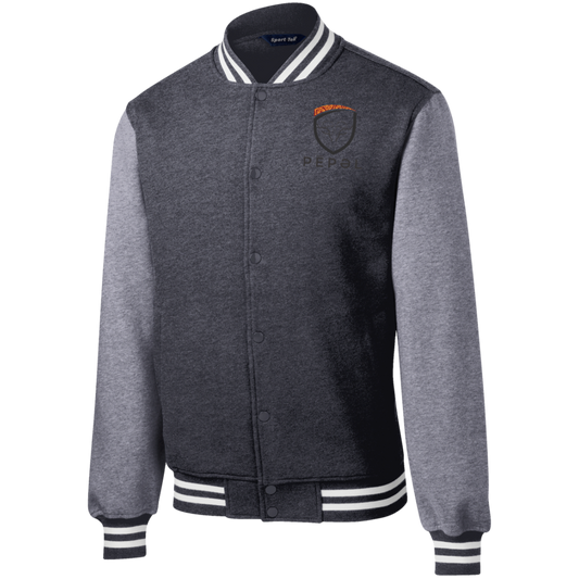 ST270 Fleece Letterman Jacket