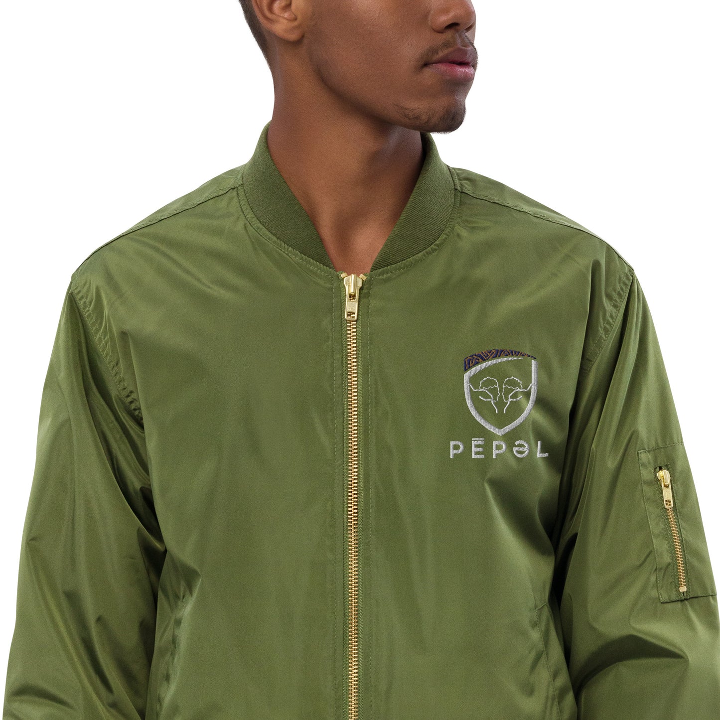 Premium recycled bomber jacket