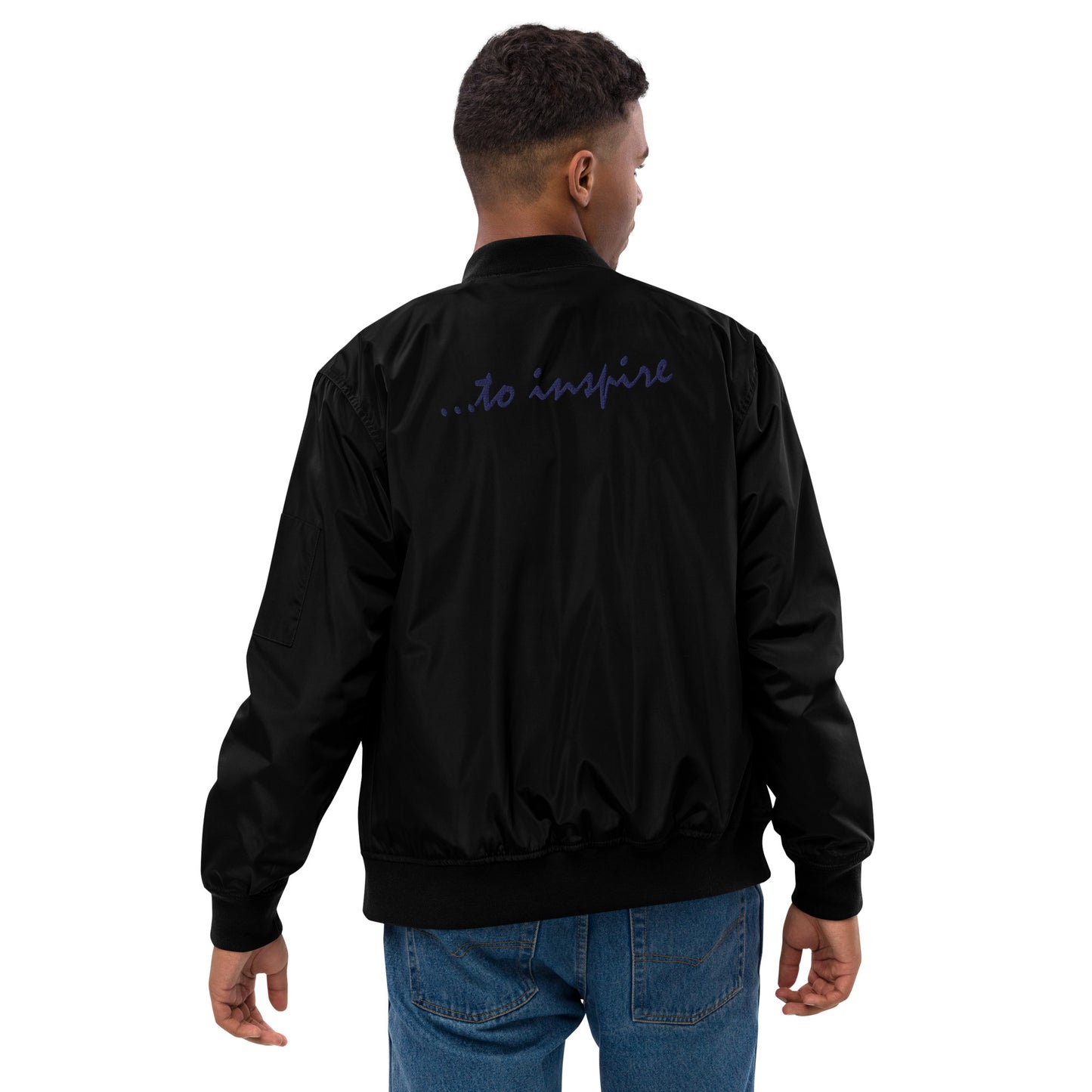 Premium recycled bomber jacket